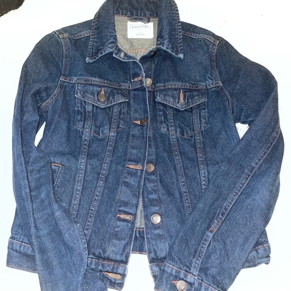 Jean jacket dark denim